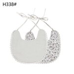 Floral infant sleeve bib drawing tablier réglable mignon imprimer bavoirs - h338 Floral infant sleeve bib drawing tablier réglable mignon imprimer bavoirs - h338
