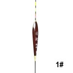 Flotteur de p�che de nuit en bois, accessoire accrocheur, lumineux et audacieux, a longue queue, pour ...