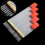 Flotteurs de p�che en plastique avec tige flottante, kit d'accessoires de mat�riel, nouveau