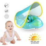Flotteur de piscine gonflable pour bébés, 3 tailles, avec upf amovible 50 + uv, protection solaire, auvent, ... Flotteur de piscine gonflable pour bébés, 3 tailles, avec upf amovible 50 + uv, protection solaire, auvent, ...