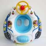 Flotteur de piscine gonflable pour enfants, anneau de natation pour b�b�s, avec volant de voiture, jouet ...