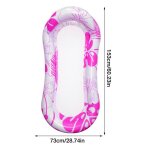 Flotteurs de piscine gonflables en pvc, radeau de bronzage, bain de bronzage fort pour le soleil, salon ...