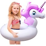 Flotteur de piscine licorne pour enfants - flotteur licorne gonflable pour piscine - bou�es de natation ...