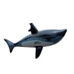 Flotteur de requin flottant en pvc, jouet gonflable, pour piscine, scurit, eau, pour enfants