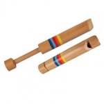 Fl�tes coulissantes en bois pour enfants, instrument de musique, jouet educatif pr�coce