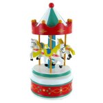 La flûte enchantée (w. a. mozart) - boîte a musique - carrousel - manège musical en bois avec chevaux ... La flûte enchantée (w. a. mozart) - boîte a musique - carrousel - manège musical en bois avec chevaux ...