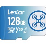 Fly carte micro sd 128go, carte microsdxc uhs - i, jusqu' 160 mo / s en lecture, a2, u3, c10, v30, carte ...