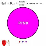 Flying ball magic boomerang avec lumires led pour enfants , flyorb, drone hover ball, fly nova orb, ...