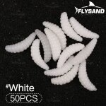 Flysand - leurre souple en forme de mouche pour la p?che en oc?an et en rivi?re, app?t en forme de ver, ...