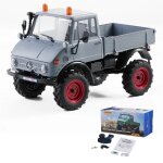 Fms fcx24 rtr mercedes pour benz 421 unimog 1 / 24 2. 4g 4wd voiture rc rock crawler essieux de portail ...