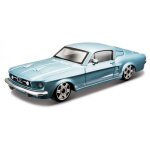 Ford mustang gt bleu 1964 1 / 43 burago
