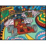 Formule 1 - crayons inclus - 28 x 37 cm - a colorier colorvelvet Formule 1 - crayons inclus - 28 x 37 cm - a colorier colorvelvet