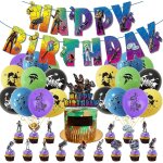 Fornita party décorations dâ¿anniversaire jeux vidéo fournitures de fête Fornita party décorations dâ¿anniversaire jeux vidéo fournitures de fête