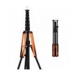 Fotopro  support de lumire en fiber de carbone, trpied rglable de 78 pouces pour photographie