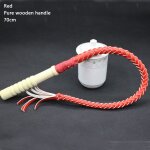 Fouet d'arts martiaux en cuir de vachette pur, fouet d'autodfense en plein air, fouet de fitness, performance ...