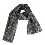 Foulard camouflage en maille pour l'extrieur, bandeau tactique respirant, silencieux, jungle
