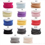 Foulard en peluche pour bébé, epais et chaud, couleur unie, pour enfant, 1 pièce, automne hiver Foulard en peluche pour bébé, epais et chaud, couleur unie, pour enfant, 1 pièce, automne hiver