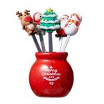 Fourchettes a fruits r�utilisables, longue dur�e, mignonnes en forme de fruits pour enfants, fourchettes ...