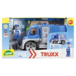 Fourgon de police - lena - truxx - figurine policier - bouclier de protection - 4 pices