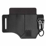 Fourreau en cuir multi - outils, 1 pice, organiseur de poche, ceinture de camping, accessoires d'extrieur ...