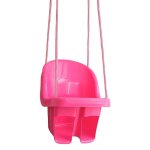 Fraize balan�oire enfant a cordes avec si�ge et dossier rose