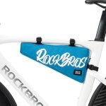 Frame bag for mtb bmx bike triangular top tube 4 cm thick gravel ranger cycling tools 1. 9 l blue Frame bag for mtb bmx bike triangular top tube 4 cm thick gravel ranger cycling tools 1. 9 l blue