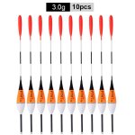 Ftk - flotteur de pche 2g 3g 5g barguzinsky en sapin bobber a longue queue, boue verticale pour carpe, ...