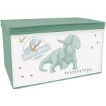 Fun house jurrasic world coffre a jouets dinosaures - pliable - 55. 5 x 34. 5 x 34 cm - pour enfant