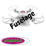 Fuselage, coque, canopy pour drone jamara catro - autre