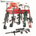 Fusil de sniper tac 1:6 awm mk14 psg - 1 svd, figurine assemble, modle alatoire, jouets, assemblage ...