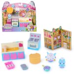 Gabby's dollhouse dreamworks, , fairylandia, coffret cuisine f��rique de cakey cat, coffret de 10 �l�ments ...