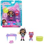 Gabby's dollhouse pack 2 figurines et accessoires karaok� gabby et la maison magique