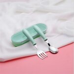 Gadgets de table pour bébé, ensemble d'ustensiles pour enfants, vaisselle en acier inoxydable, coutellerie, ... Gadgets de table pour bébé, ensemble d'ustensiles pour enfants, vaisselle en acier inoxydable, coutellerie, ...