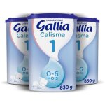 Gallia calisma 1 lait en poudre pour bébé - 3 x 830 g - de 0 a 6 mois Gallia calisma 1 lait en poudre pour bébé - 3 x 830 g - de 0 a 6 mois
