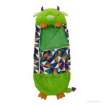 Gamchiano sac de couchage cartoon chaud b�b� sac de couchage couverture souple pour enfant vert