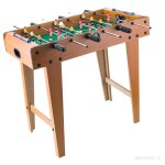 Gamchiano table de baby - foot en bois table de football de table de jeu de football de table de sport ...