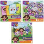 Games, coffret de jeux dora, comprend un jeu pop - up, des cartes a m�moriser et un puzzle dora, jouet ...
