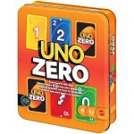 Games mattel - uno zero avec bo�te m�tallique - jeu de cartes