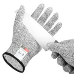 Gants anti coupure gants de protection contre les coupures pour enfants gants de sculpture pour enfants ...