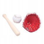 Modle de gant de baseball pour maison de poupe