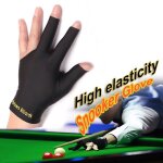 Gants de billard en elasthanne, 1 pice, pour queue de billard, main gauche ouverte, gant a trois doigts ...