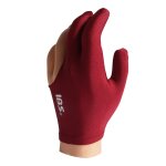 Gant de billard ibs rouge bordeaux Gant de billard ibs rouge bordeaux