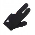 Gant de billard noir professionnel