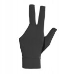 Gants de billard  trois doigts, noirs professionnels