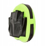 Gants de boxe mma en cuir pu, gants de boxe verts
