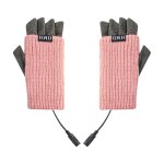 Gants chauffants usb pour hommes et femmes, pour ordinateur portable, sans doigts, double face, pour ... Gants chauffants usb pour hommes et femmes, pour ordinateur portable, sans doigts, double face, pour ...
