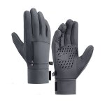 Gants imperméables d'hiver pour hommes, poche pour écran tactile, gants de sport thermiques en polaire ... Gants imperméables d'hiver pour hommes, poche pour écran tactile, gants de sport thermiques en polaire ...