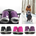 Gants imperm�ables en molleton epais pour poussette, mitaines polaires pour boguet de b�b�, couvre - ...