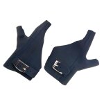 Gants de protection en cuir de vache, 1 paire, protge doigts, pour chasse, tir a l'arc
