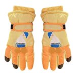 Gants de ski pour enfants, chauds, antidrapants, impermables, motif dessin anim, mignons
